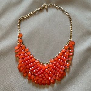 Coral Statement Necklace